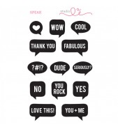 Studio L2E SPEAK stamp set